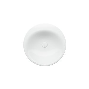 Bette BetteLux Oval lavabo à encastrer A220-004PW 50 x 50 cm, PW, blanc noble