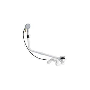 Bette waste / overflow set B607-901 d = 52mm, 1070mm, with inlet, special, chrome