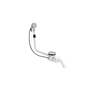 Bette Ab-/Überlaufgarnitur B611-000 Ø 90 mm, 725 mm, verlängert, weiß