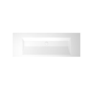 Bette Lavabo encastré BetteAqua A072-414HLW1,PW 140x49,5cm, HLW1,PW, silex