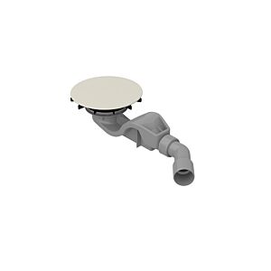 Bette BetteAir Ab-/Überlaufgarnitur B525-001AY für Duschfliese, AR Pro, pergamon