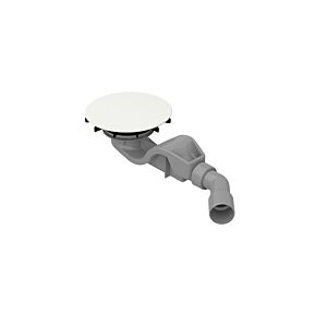 Bette BetteAir waste/overflow set B525-004AY for shower tiles, AR Pro, edelweiß