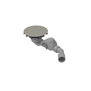 Bette BetteAir Ab-/Überlaufgarnitur B525-415 für Duschfliese, cashmere