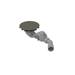 Bette BetteAir waste/overflow set B525-438 for shower tiles, taupe