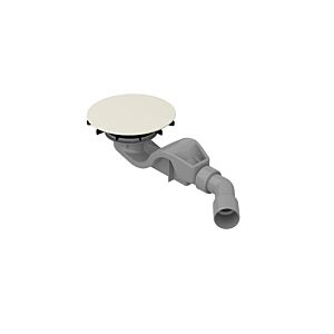 Bette BetteAir waste/overflow set B525-441 for shower tiles, cream