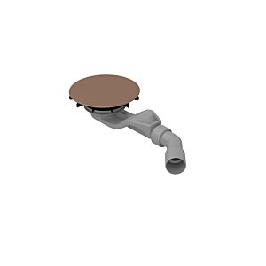 Bette BetteAir waste/overflow set B524-096 for shower tiles, carnelian