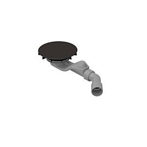 Bette BetteAir waste/overflow fitting B524-402 for shower tiles, slate