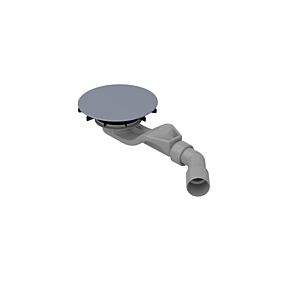 Bette BetteAir waste/overflow set B524-418 for shower tiles, blue satin