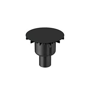 Bette BetteAir Ab-/Überlaufgarnitur B599-056 schwarz, für Duschfliese