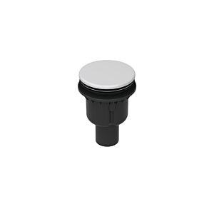 Bette ZUB shower tray shower area drain and B594-004 overflow BetteDown edelweiss