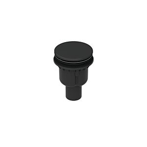 Bette ZUB shower tray shower area drain and B594-056 overflow BetteDown black
