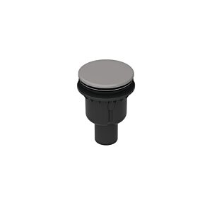 Bette ZUB shower tray shower area drain and B594-412 overflow BetteDown quartz