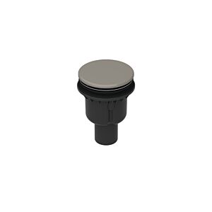 Bette ZUB shower tray shower area drain and overflow B594-415 BetteDown cashmere