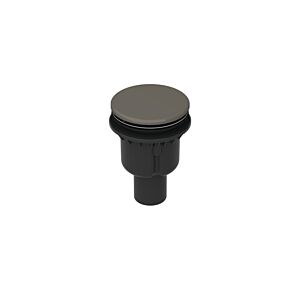Bette ZUB shower tray shower area drain and overflow B594-439 BetteDown cacao