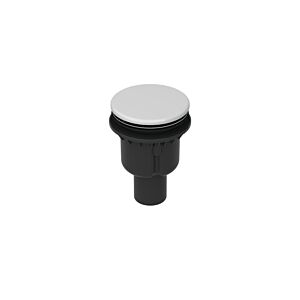 Bette ZUB shower tray shower surface drain and B594-440 overflow BetteDown snow