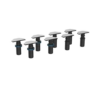 Pied de fixation BetteLevel B57-0422 de plus de 1200 mm, pour receveur de douche et surface de douche