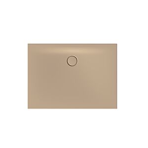 Bette BetteFloor Side zone de douche 3374-425PLUS 110x80cm, glaçure, greige