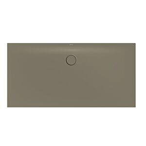 Bette BetteFloor Side shower area 3375-404PLUS 160x80cm, glaze, graphite
