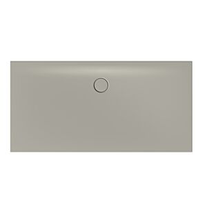 Bette BetteFloor Side Duschfläche 3375-416PLUS 160x80cm, Glasur, stone