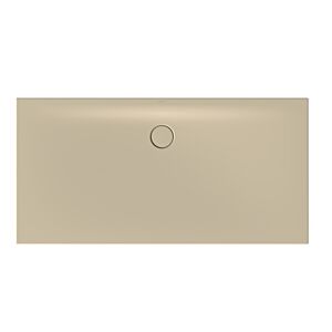 Bette BetteFloor Side zone de douche 3375-424AE 160x80cm, antidérapant / Pro , sable