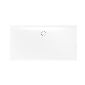 Bette BetteFloor Side zone de douche 3376-004PLUS 170x90cm, glacis, blanc noble