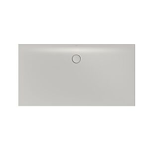 Bette BetteFloor Side Duschfläche 3376-410AE 170x90cm, Antirutsch/Pro, silver