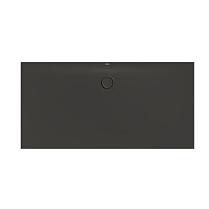 Bette BetteFloor Side zone de douche 3377-401 180x90cm, anthracite