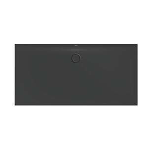 Bette BetteFloor Side Duschfläche 3377-404AE 180x90cm, Antirutsch/Pro, graphite