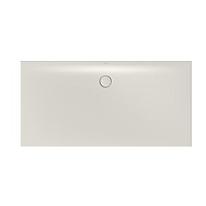 Bette BetteFloor Side zone de douche 3377-423 180x90cm, lin