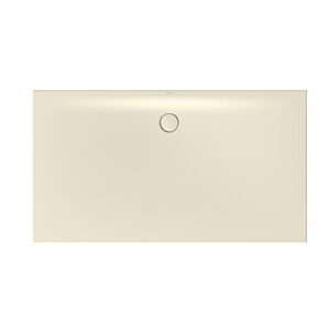 Bette BetteFloor Side zone de douche 3378-001 180x100cm, pergamon