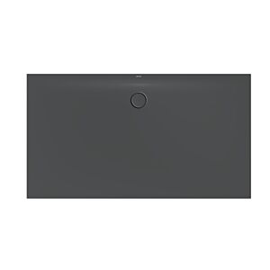 Bette BetteFloor Side shower area 3378-400 180x100cm, raven