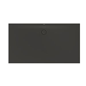 Bette BetteFloor Side Duschfläche 3378-401AE 180x100cm, Antirutsch/Pro, anthracite