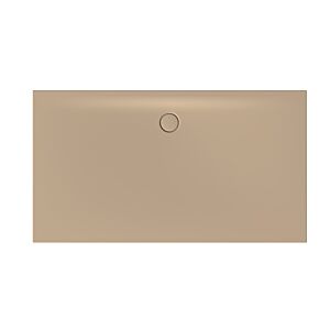 Bette BetteFloor Side shower area 3378-425PLUS 180x100cm, glaze, greige
