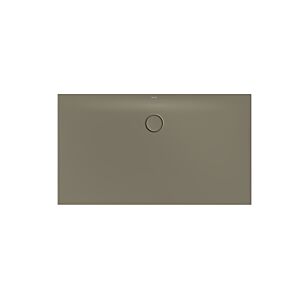 Bette BetteFloor Side zone de douche 3379-404PLUS 140x80cm, glaçure, graphite