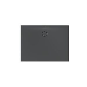 Bette BetteFloor Side Duschfläche 3380-400PLUS 120x90cm, Glasur, raven