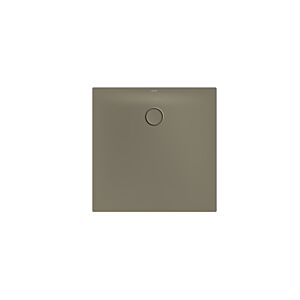 Bette BetteFloor Side Duschfläche 3381-404PLUS 90x90cm, Glasur, graphite