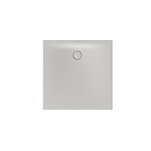 Bette BetteFloor Side zone de douche 3382-410AE 100x100cm, jusqu&#39;à 1200mm, antidérapant / Pro , argent