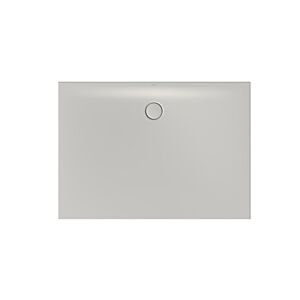 Bette BetteFloor Side zone de douche 3386-410AE 140x100cm, antidérapant / Pro , argent
