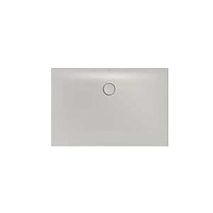 Bette BetteFloor Side shower area 3387-410PLUS 120x80cm, glaze, silver