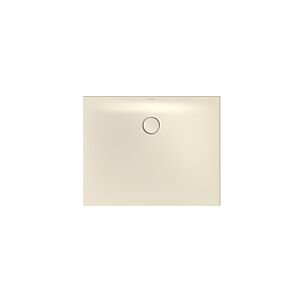Bette BetteFloor Side zone de douche 3388-001PLUS 100x80cm, glaçure, pergamon