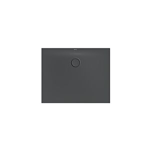 Bette BetteFloor Side zone de douche 3388-400AE 100x80cm, antidérapant / Pro , corbeau