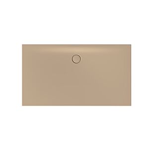 Bette BetteFloor Side zone de douche 3390-425PLUS 160x90cm, glaçure, greige