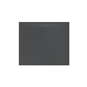 Bette BetteFloor Side zone de douche 3394-400 140x120cm, corbeau