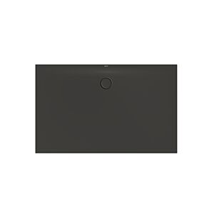 Bette BetteFloor Side zone de douche 3397-401AE 160x100cm, antidérapant / Pro , anthracite