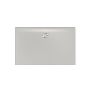 Bette BetteFloor Side zone de douche 3397-410 160x100cm, argent