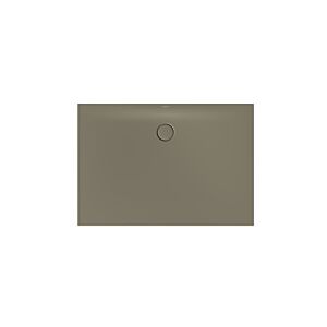 Bette BetteFloor Side zone de douche 3398-404PLUS 130x90cm, glaçure, graphite