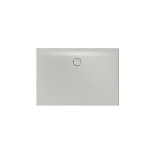 Bette BetteFloor Side zone de douche 3398-410AE 130x90cm, antidérapant / Pro , argent