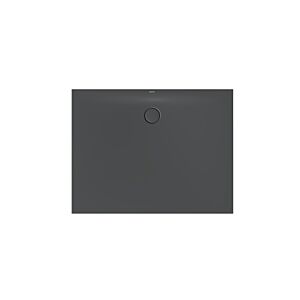 Bette BetteFloor Side shower area 3399-400AE 130x100cm, anti-slip / Pro , raven