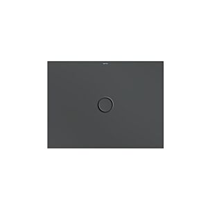 Bette BetteFloor surface de douche 1651-400PLUS 100x75cm, glaçure, corbeau
