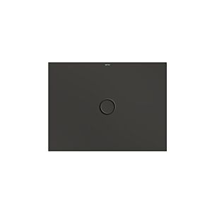 surface de douche Bette BetteFloor 1651-401T1 100x75cm, support de baignoire Mini , anthracite